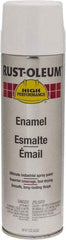 Rust-Oleum - White, 15 oz Net Fill, Gloss, Enamel Spray Paint - 14 Sq Ft per Can, 15 oz Container, Use on Rust Proof Paint - A1 Tooling