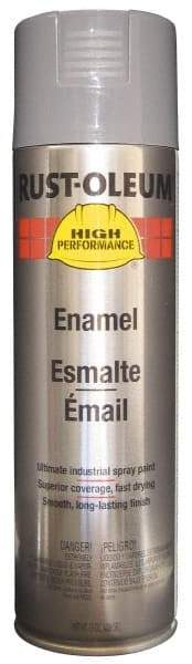 Rust-Oleum - Dark Machinery Gray, 15 oz Net Fill, Gloss, Enamel Spray Paint - 14 Sq Ft per Can, 15 oz Container, Use on Rust Proof Paint - A1 Tooling