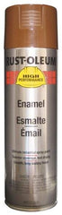 Rust-Oleum - Chestnut Brown, 15 oz Net Fill, Gloss, Enamel Spray Paint - 14 Sq Ft per Can, 15 oz Container, Use on Rust Proof Paint - A1 Tooling