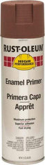 Rust-Oleum - 15 oz Flat Red Enamel Spray Primer - 14 Sq Ft Coverage - A1 Tooling