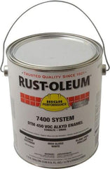 Rust-Oleum - 1 Gal White High Gloss Finish Industrial Enamel Paint - Interior/Exterior, Direct to Metal, <450 gL - A1 Tooling