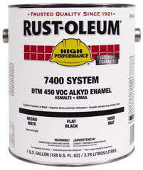 Rust-Oleum - 1 Gal Yellow (Old Caterpillar) Gloss Finish Industrial Enamel Paint - Interior/Exterior, Direct to Metal, <450 gL VOC Compliance - A1 Tooling