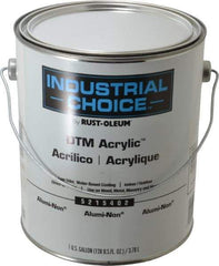 Rust-Oleum - 1 Gal Alumi-NON Semi Gloss Finish Alkyd Enamel Paint - Interior/Exterior, Direct to Metal, <250 gL VOC Compliance - A1 Tooling