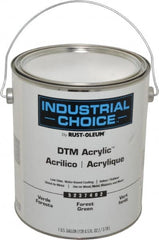 Rust-Oleum - 1 Gal Forest Green Semi Gloss Finish Alkyd Enamel Paint - Interior/Exterior, Direct to Metal, <250 gL VOC Compliance - A1 Tooling