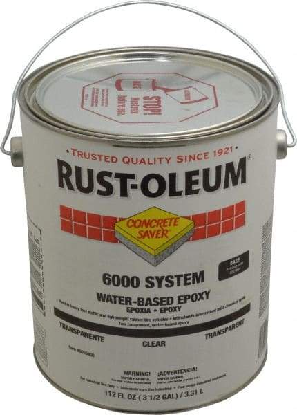 Rust-Oleum - 1 Gal High Gloss Clear Water-Based Epoxy - 200 to 350 Sq Ft/Gal Coverage, <250 g/L VOC Content - A1 Tooling