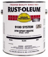 Rust-Oleum - 1 Gal Gloss Aluminum Epoxy Mastic - 100 to 225 Sq Ft/Gal Coverage, <340 g/L VOC Content, Direct to Metal - A1 Tooling