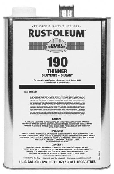 Rust-Oleum - 1 Gal Clean Up Solvent - 360 to 870 Sq Ft/Gal Coverage, <250 g/L VOC Content - A1 Tooling