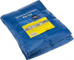 Value Collection - 25' Long x 20' Wide Polyethylene Tarp & Dust Cover - Blue - A1 Tooling