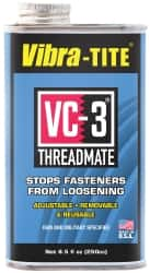 Vibra-Tite - 8.5 oz Can, Red, Low Strength Threadlocker - Series VC-3, 24 hr Full Cure Time, Hand Tool, Heat Removal - A1 Tooling