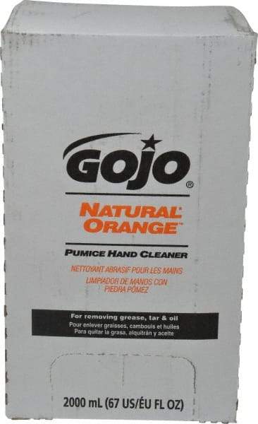 GOJO - 2 L Bag-in-Box Refill Liquid Hand Cleaner - General Duty, White, Orange Scent - A1 Tooling