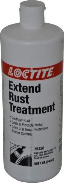 Loctite - 1 Qt Rust Treatment - 15 min Tack Free Dry Time, 30 min Recoat Dry Time, 24 hr Full Dry Time - A1 Tooling