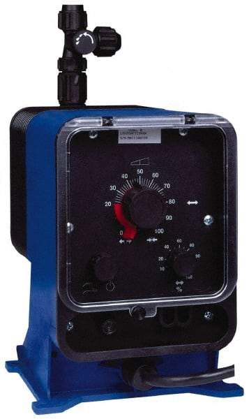 Pulsafeeder - 115 Volt, 35 psi, 10 GPH, Electronic Metering Pump - 10.2 Inch Long x 6.1 Inch Wide x 11.7 Inch High - A1 Tooling