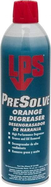 LPS - 20 oz Aerosol Cleaner/Degreaser - Aerosol, Orange - A1 Tooling