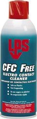 LPS - 11 Ounce Aerosol Contact Cleaner - 0°F Flash Point, Flammable, Food Grade, Plastic Safe - A1 Tooling