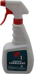 LPS - 22 oz Trigger Spray Bottle Dry Film Penetrant/Lubricant - Clear Yellow, Food Grade - A1 Tooling