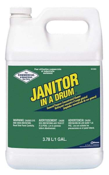 Janitor In A Drum - 1 Gallon, Citrus Scent, All Purpose Cleaner - Comes in Bottle - A1 Tooling