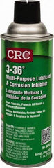 CRC - 11 oz Aerosol Nondrying Film Penetrant/Lubricant - Blue/Green & Clear, -50°F to 250°F, Food Grade - A1 Tooling