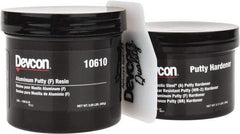 Devcon - 1 Lb Pail Two Part Epoxy - 60 min Working Time, 2,600 psi Shear Strength - A1 Tooling