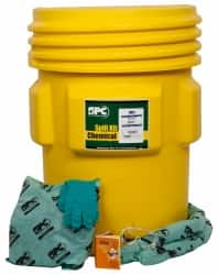 Brady SPC Sorbents - 75 Gal Capacity Hazardous Materials Spill Kit - 95 Gal Overpack Container - A1 Tooling