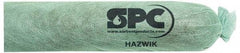 Brady SPC Sorbents - 12 Gal, 12' Long, 3" Diam, Polypropylene Sock - Chemical & Hazmat, Green - A1 Tooling