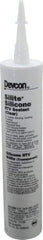 Devcon - 10.3 oz Cartridge Clear RTV Silicone Joint Sealant - -60 to 248°F Operating Temp - A1 Tooling