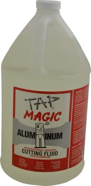 Tap Magic - Tap Magic Aluminum, 1 Gal Bottle Cutting & Tapping Fluid - Semisynthetic, For Boring, Broaching, Drilling, Engraving, Facing, Milling, Reaming, Sawing, Threading, Turning - A1 Tooling