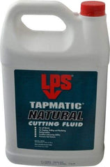 LPS - Tapmatic Natural, 1 Gal Bottle Cutting & Tapping Fluid - Straight Oil, For Boring, Broaching, Drilling, Engraving, Facing, Milling, Reaming, Sawing, Tapping, Threading, Turning - A1 Tooling