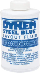 Dykem - Blue Layout Fluid - 8 Ounce Brush Top Can - A1 Tooling