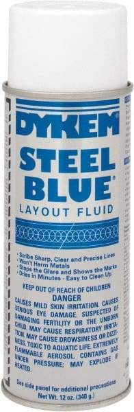 Dykem - Blue Layout Fluid - 12 Ounce Aerosol Can - A1 Tooling