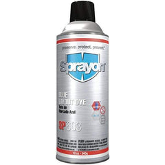 Sprayon - Blue Layout Fluid - 12 Ounce Aerosol Can - A1 Tooling