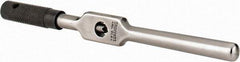 Starrett - 1/16 to 1/4" Tap Capacity, Straight Handle Tap Wrench - 6" Overall Length - A1 Tooling