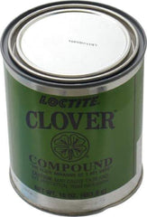 Loctite - 1 Lb Grease Compound - Compound Grade Ultra Fine, Grade 7A, 1,200 Grit, Black & Gray, Use on General Purpose - A1 Tooling