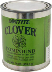 Loctite - 1 Lb Grease Compound - Compound Grade Super Fine, Grade 5A, 800 Grit, Black & Gray, Use on General Purpose - A1 Tooling