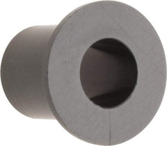 Poly Hi Solidur - 1/4" Inside x 3/8" Outside Diam, Nylon Sleeve Bearing - 0.56" Outside Diam, 0.047" Flange Thickness, 1/2" OAL - A1 Tooling