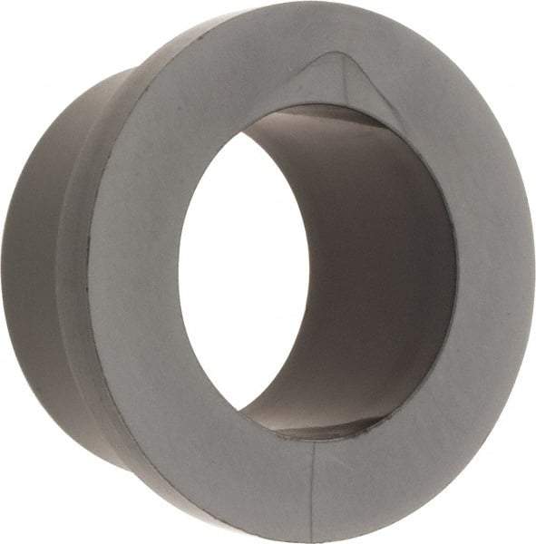 Poly Hi Solidur - 3/4" Inside x 1" Outside Diam, Nylon Sleeve Bearing - 1-1/4" Outside Diam, 5/32" Flange Thickness, 5/8" OAL - A1 Tooling