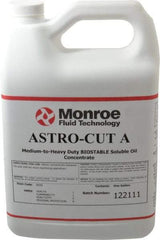 Monroe Fluid Technology - Astro-Cut A, 1 Gal Bottle Cutting & Grinding Fluid - Water Soluble, For CNC Milling, Drilling, Tapping, Turning - A1 Tooling