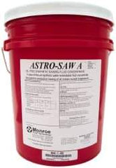 Monroe Fluid Technology - Astro-Saw A, 5 Gal Pail Sawing Fluid - Water Soluble - A1 Tooling