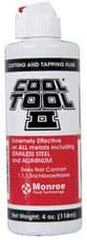 Monroe Fluid Technology - Cool Tool II, 4 oz Bottle Cutting & Tapping Fluid - Straight Oil, For Blanking, Boring, Broaching, Drilling, Hobbing, Milling, Reaming, Tapping, Turning - A1 Tooling