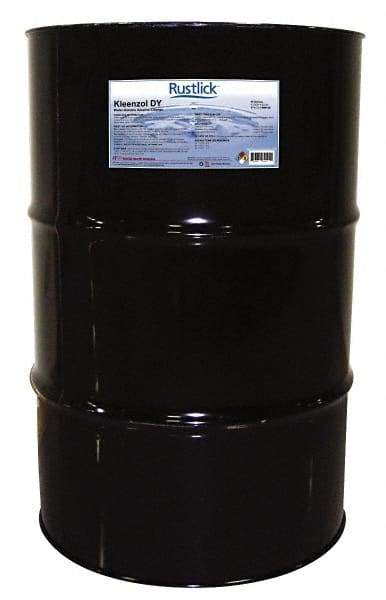 Rustlick - 55 Gal Drum Cleaner - Ferrous Metals, Nonferrous Metals, Sump and General Shop Cleaner - A1 Tooling