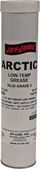 Jet-Lube - 14 oz Cartridge Low Temperature Grease - Amber, Low Temperature, 225°F Max Temp, NLGIG 2, - A1 Tooling