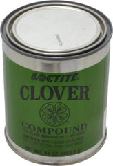 Loctite - 1 Lb Grease Compound - Compound Grade Extra Fine, Grade 1A, 320 Grit, Black & Gray, Use on General Purpose - A1 Tooling