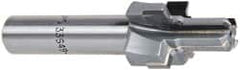 Porting Tool: 0.95″ Spotface Dia, 5/16″ Tube OD, Reamer, Tube Dash #5 0.455″ Min Pilot Dia, 0.593″ Pilot Length, 4 Flutes, AS 5202 & MS 33649