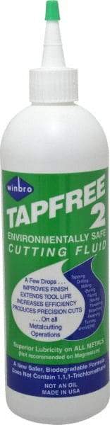 TapFree 2 - Tapfree 2, 1 Pt Bottle Cutting & Tapping Fluid - Water Soluble, For Cleaning - A1 Tooling