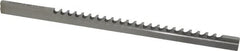 Dumont Minute Man - 6mm Keyway Width, Style C, Keyway Broach - High Speed Steel, Bright Finish, 3/8" Broach Body Width, 25/64" to 2-1/2" LOC, 11-3/4" OAL, 2,100 Lbs Pressure for Max LOC - A1 Tooling