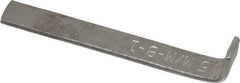 Dumont Minute Man - 1 Piece Style B-1 Broach Shim - 5mm Keyway Width, 0.05" Shim Thickness - A1 Tooling