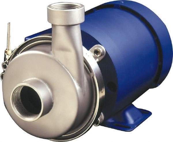 Finish Thompson - 15 HP, 193 Shut Off Feet, 316 Stainless Steel, Carbon and Viton Magnetic Drive Pump - 3 Phase - A1 Tooling