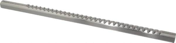 Dumont Minute Man - 3/16" Keyway Width, Production Keyway Broach - Bright Finish, 3/4" Broach Body Width, 25/64" to 2-1/2" LOC, 14-3/4" OAL, 2,170 Lbs Pressure for Max LOC - A1 Tooling