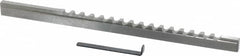 Value Collection - 5/32" Keyway Width, Style B, Keyway Broach - High Speed Steel, Bright Finish, 3/16" Broach Body Width, 19/64" to 1-11/16" LOC, 6-3/4" OAL - A1 Tooling