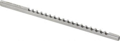 Dumont Minute Man - 3/32" Keyway Width, Style A, Keyway Broach - High Speed Steel, Bright Finish, 1/8" Broach Body Width, 13/64" to 1-1/8" LOC, 5" OAL, 780 Lbs Pressure for Max LOC - A1 Tooling