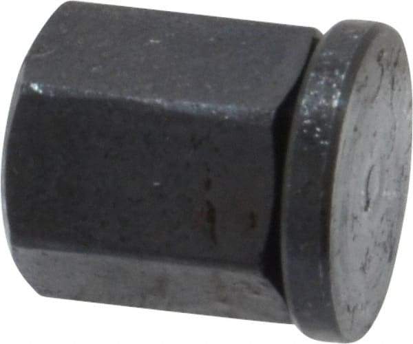 Gibraltar - 1/4-20, Black Oxide Finish, Steel Swivel Hex Nut - 3/8" Pad, 5/16" Wide x 13/32" High x 3/16" Deep - A1 Tooling